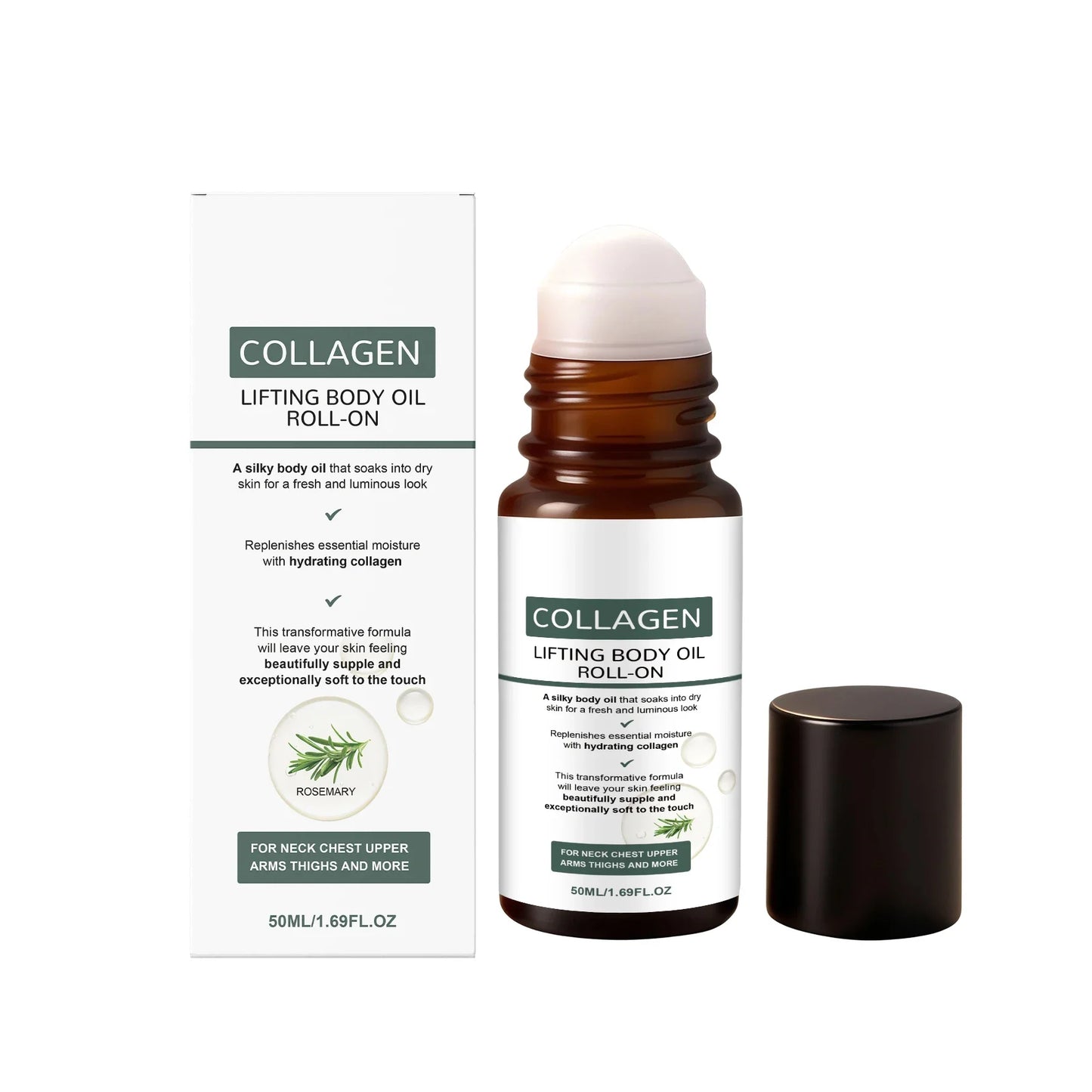 OceAura Roll-On Firming Body Oil – Hydrating & Nourishing 50ml