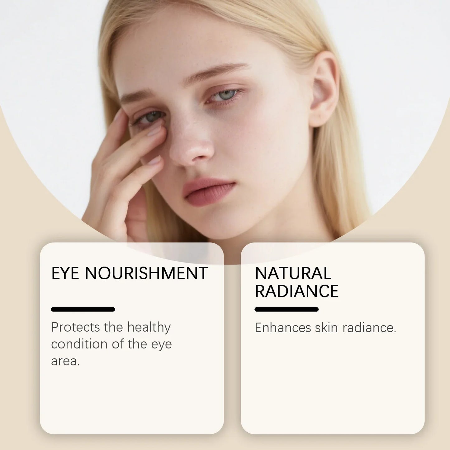 Castor Oil Eye Serum – Dark Circles, Bags & Puffiness