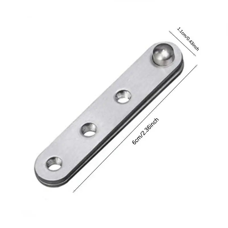 Pivot Hinge/Glass Hinge Rotating Invisible Cabinet Door Hinge Furniture Hardware Side Axis Flip Window Support Gemel Hardware Peaceful Pleasures Health and Wellness