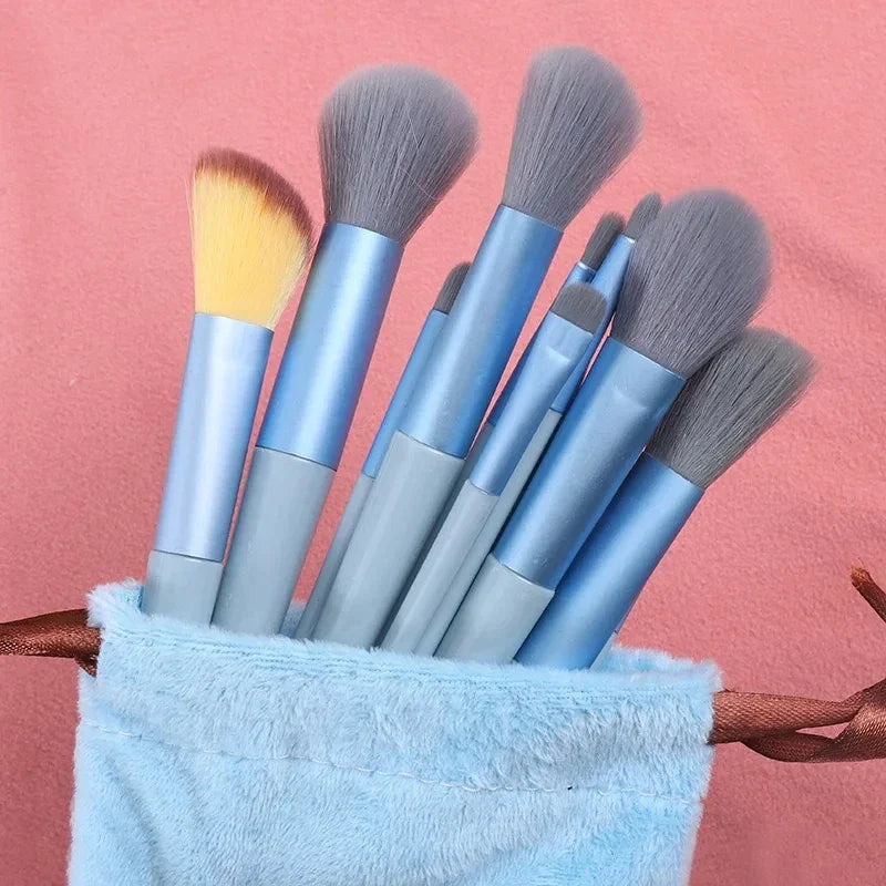 Professional Makeup Brush Set 13/33pc – Soft Bristles, All Skills