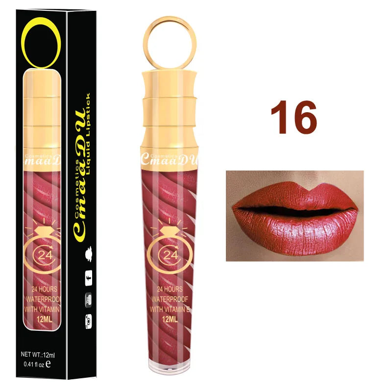 Cmaadu Matte Lip Gloss – Waterproof Long-Lasting Non-Stick
