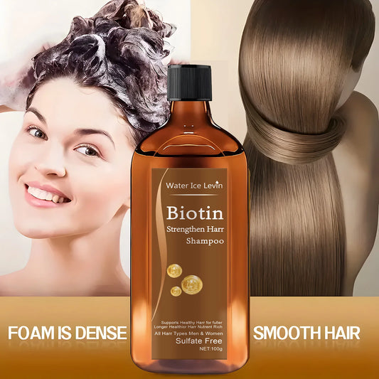 Biotin & Keratin Hair Thickening Shampoo | Men & Women Hair Thickening Shampoo Peaceful Pleasures Health and Wellness