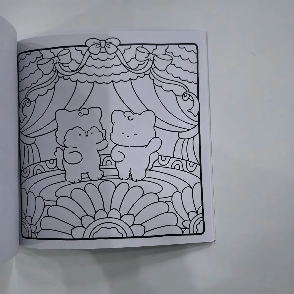 Patterns World Cute Cozy Coloring Book Adults Drawing Perfect