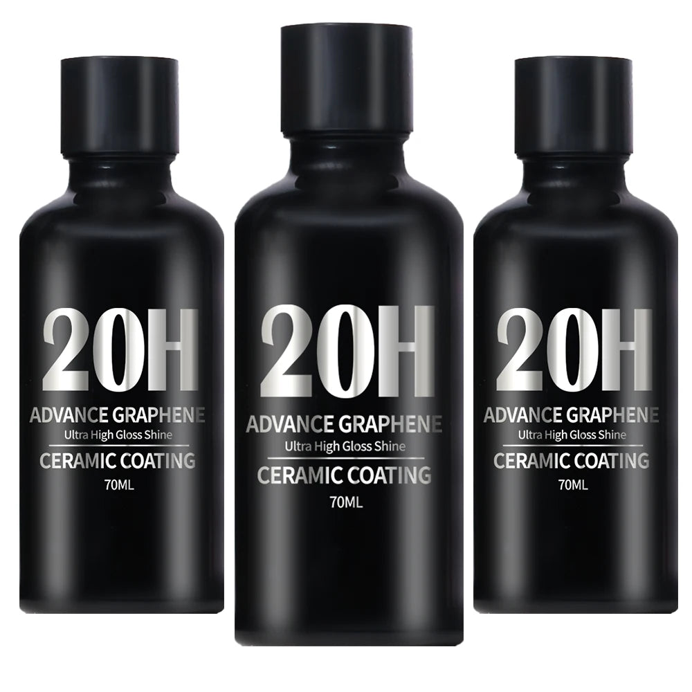 20H Graphene Ceramic Coating with Self Healing UV Track Technology Car Detailing Professionals 10+ Years of Protection Peaceful Pleasures Health and Wellness