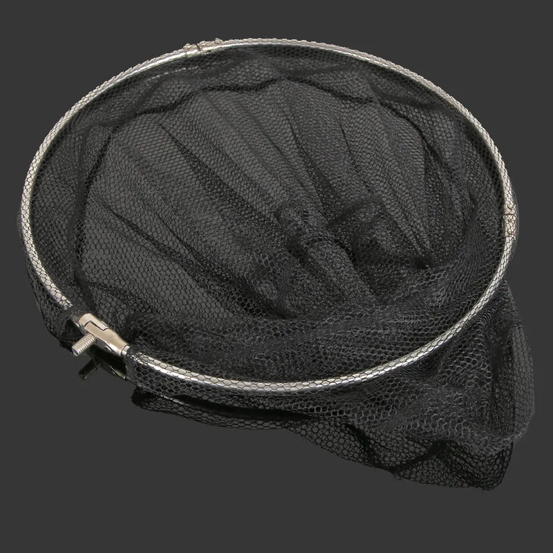 Stainless Steel Fishing Net,Folding Fishing Brail Landing Net,Fishing Net Bag Fishing Gear Net Accessories,Fish Catching Tools Peaceful Pleasures Health and Wellness A 35cm