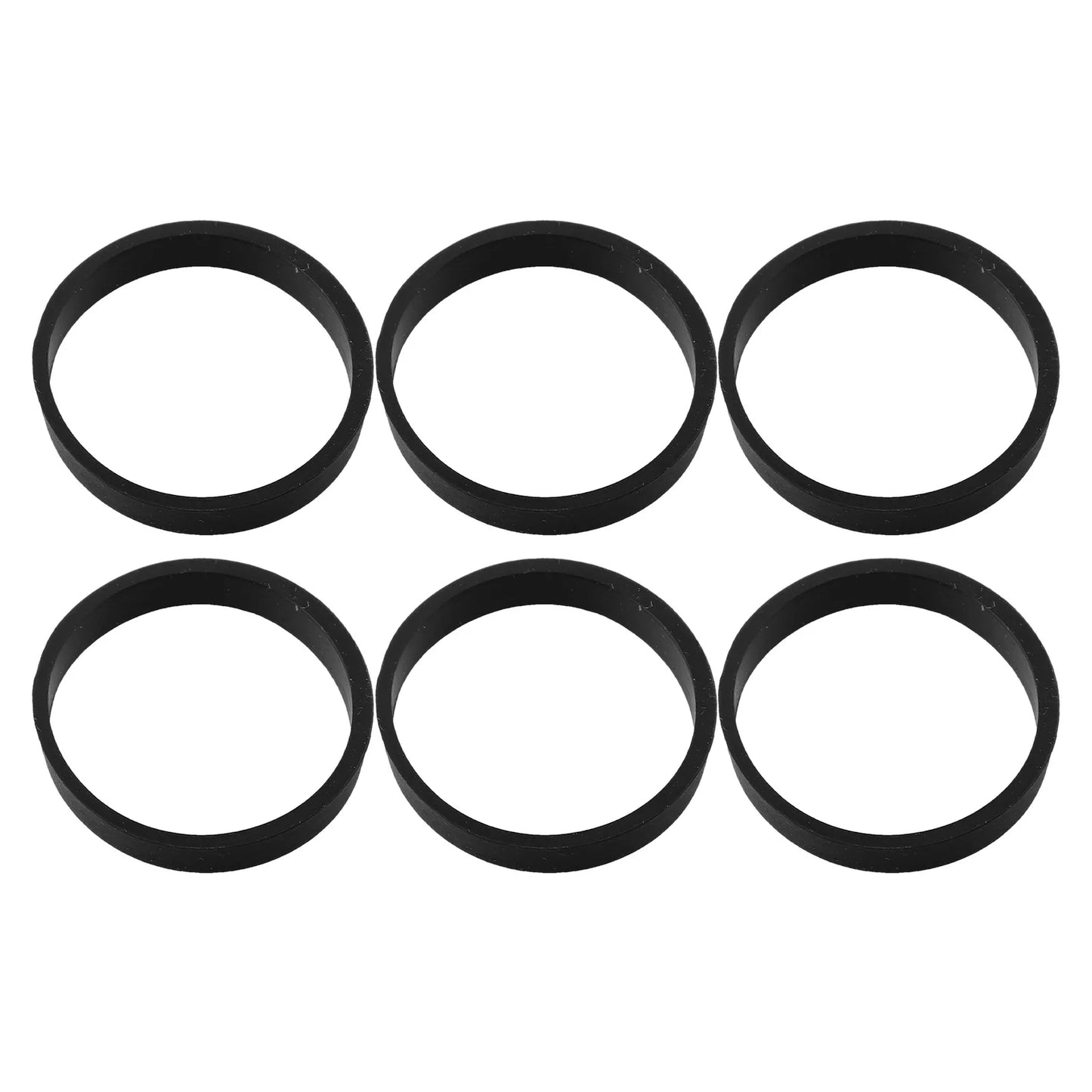 6-Pack 40mm Rubber Washers for Sink & Drain Pipe Fittings
