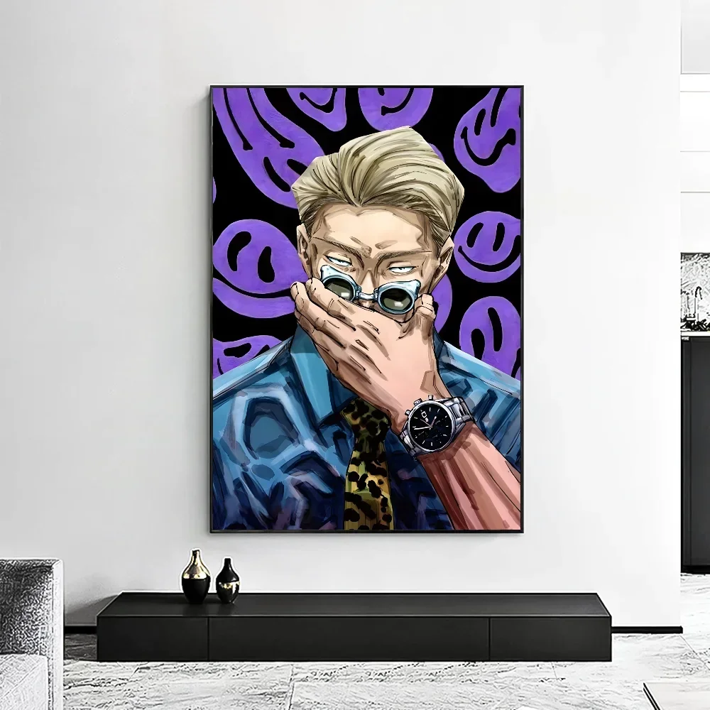 Jujutsu Kaisen Kento Nanami Minimalist Canvas Wall Art Print