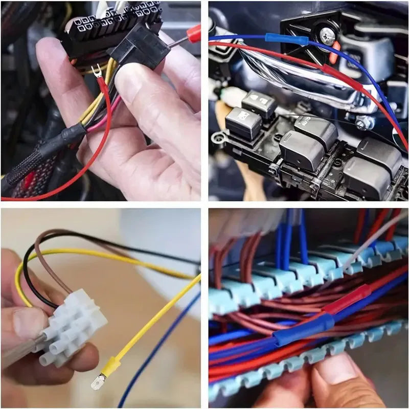 Assorted Crimp Terminal Wire Connector Kit – Spade & Butt Peaceful Pleasures Health and Wellness