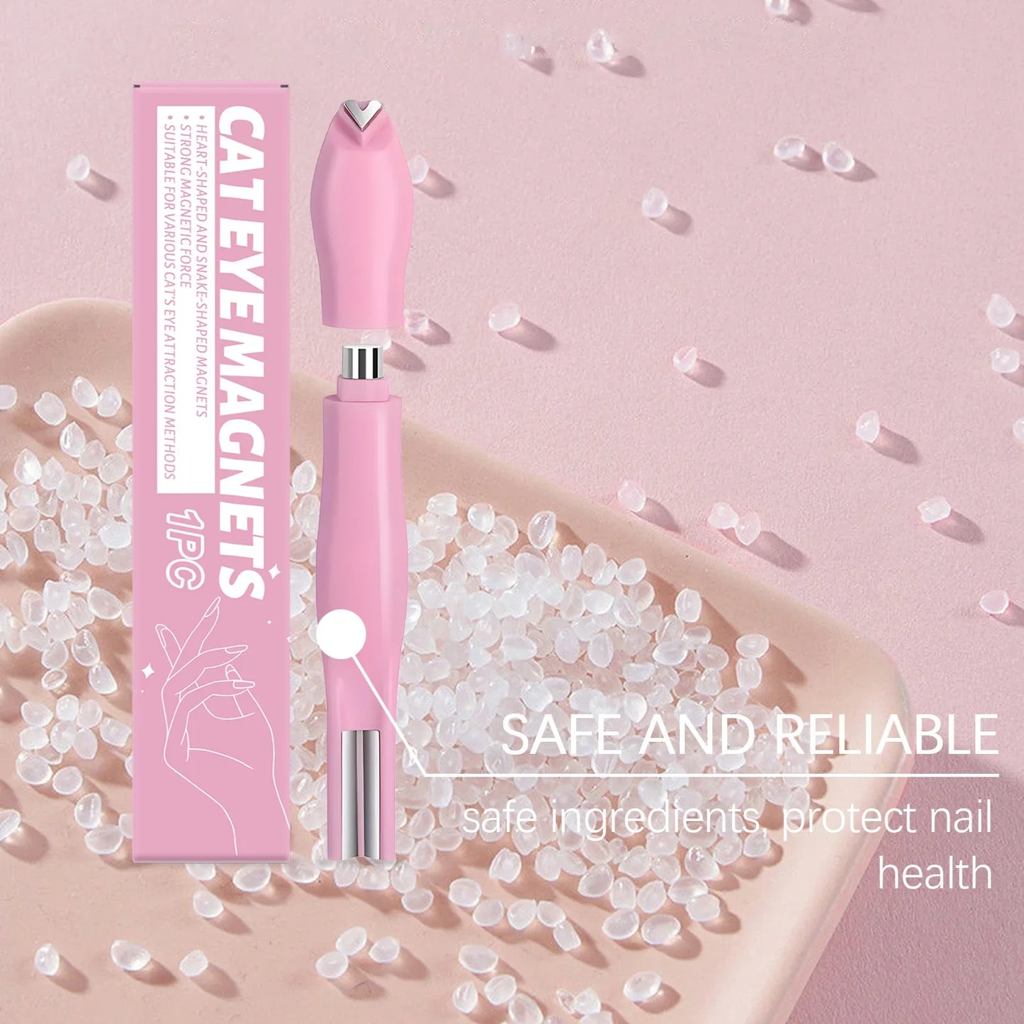 Cat Eye Nail Magnet Stick – DIY Magnetic Nail Art Tool