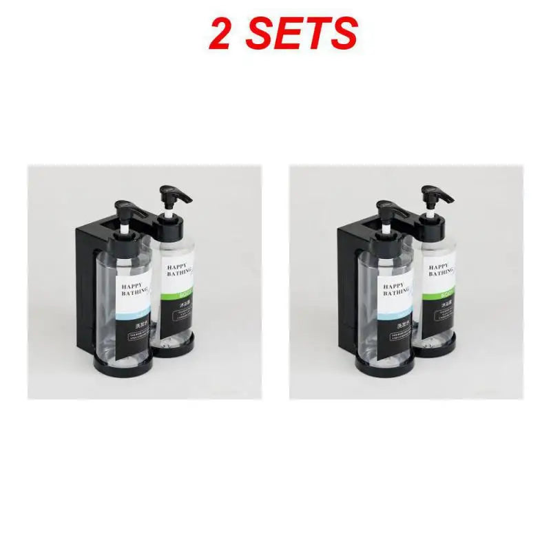 Wall Mounted Soap Dispenser Set – Shampoo, Gel & Hand Soap