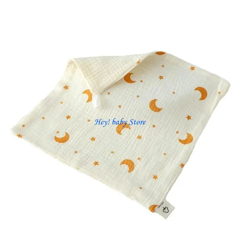 4-Layer Baby Square Face Towel | Soft Cotton 27x27cm Infant