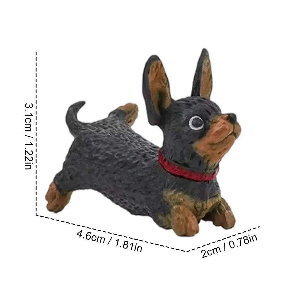 Cute Dog Figure Car Dashboard Ornament | Desk Decor Gift