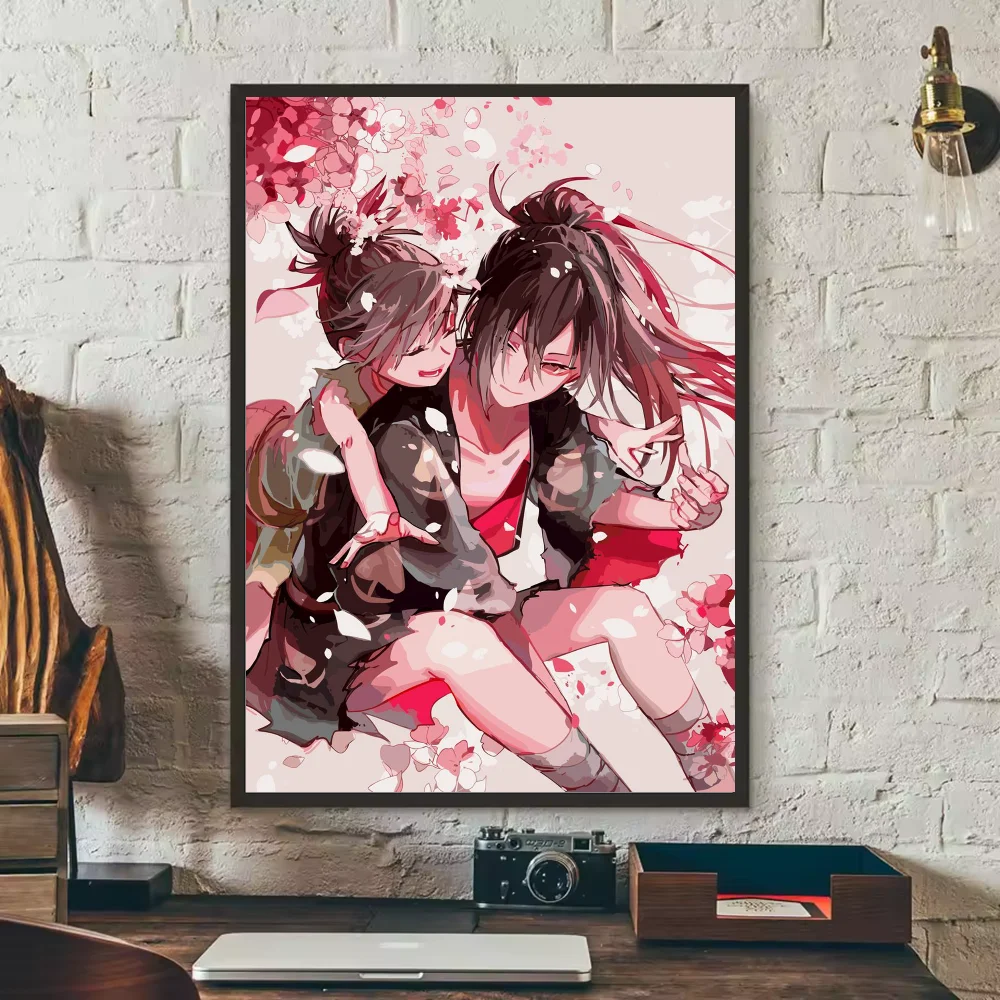 Dororo Anime HD Wall Poster – Waterproof PVC Sticky Decal Anime Wall Poster Peaceful Pleasures Health and Wellness z7 50X70cmNoframe