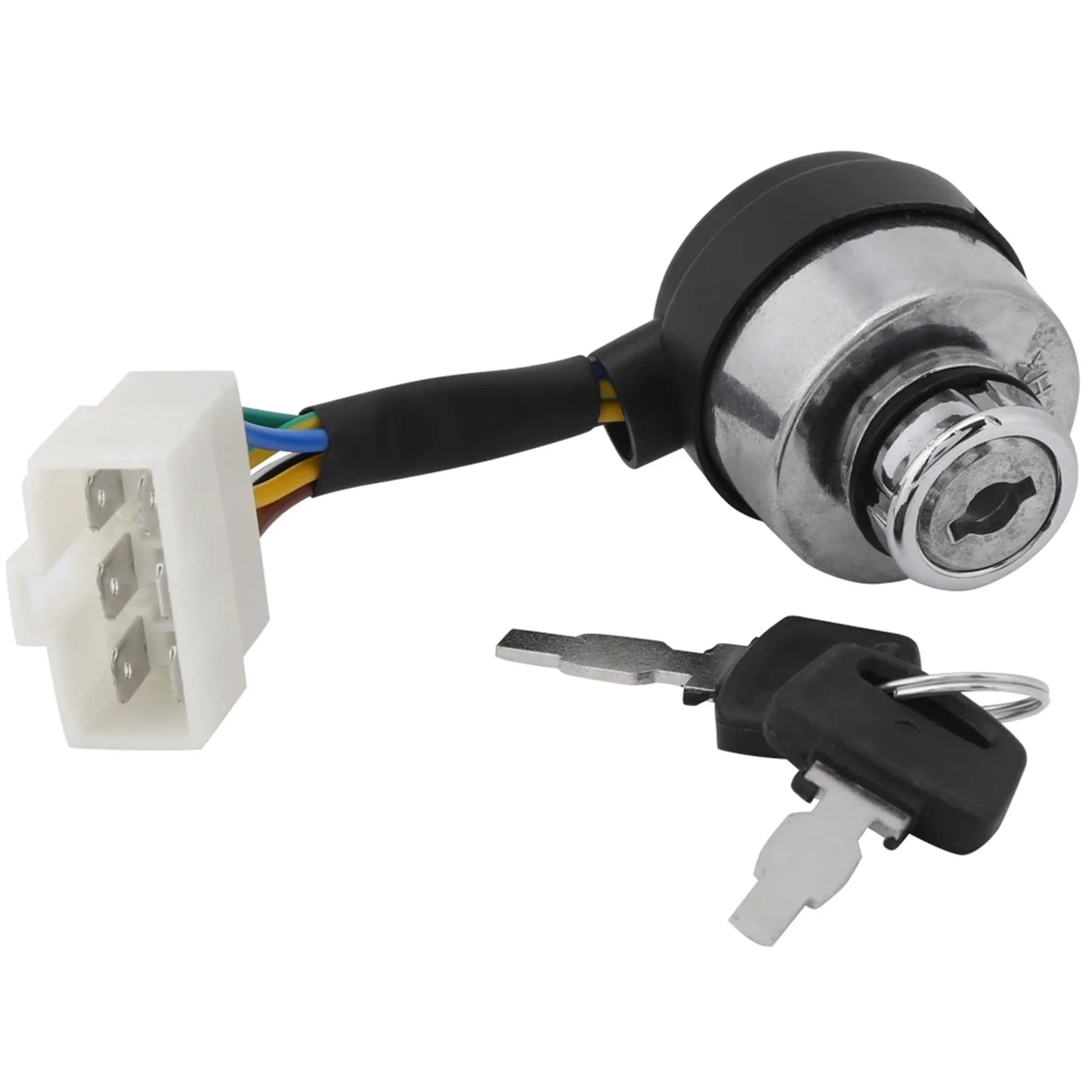 6 Wire Ignition Start Key Switch 2 5-6 5KW 188F Gas Generator