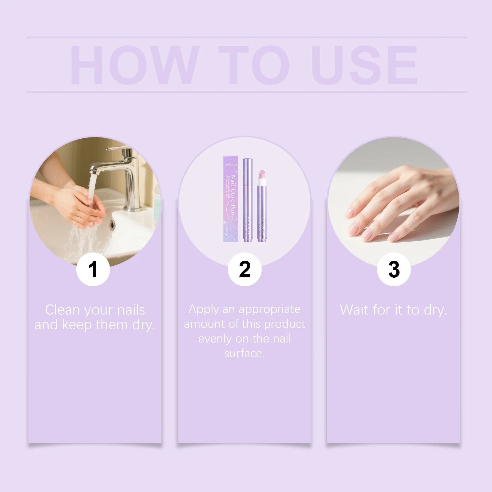 Jaysuing Nail Serum Care Pen – Cuticle & Nail Repair Nail Serum Pen Oasis Select