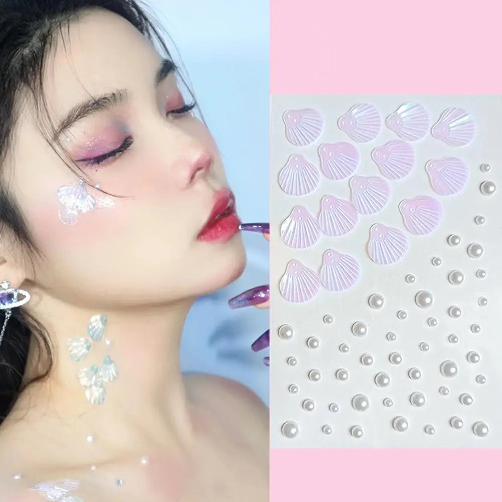 Butterfly Crystal Diamond Sticker Self Adhesive DIY Facial Temporary Tattoos Stickers for Stage Daily Makeup Face Decals Peaceful Pleasures Health and Wellness