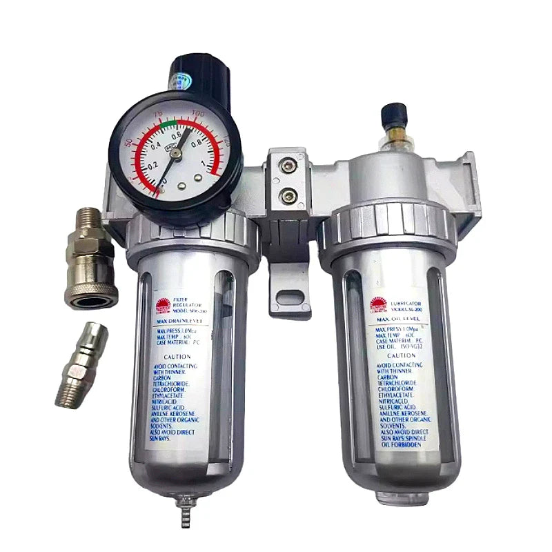 Air Compressor Filter Regulator SFC SFR 200 300 400 Auto Drain