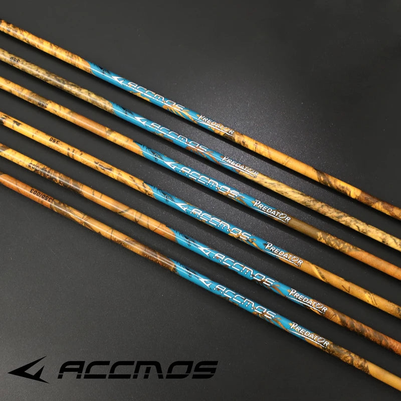 Camo Carbon Arrow Shaf ID6 Spine 300 350 400 500 Straightness 0 003