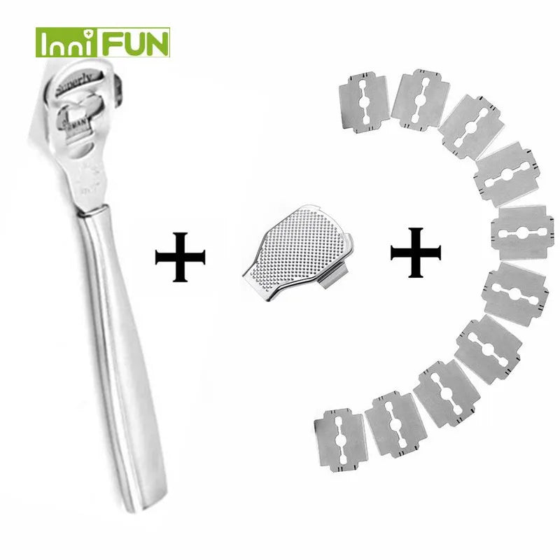 Foot Callus Shaver Heel Hard Skin Remover | 10 Blades