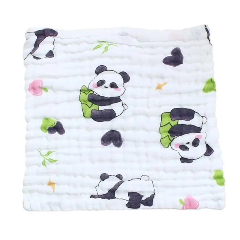 Soft 6-Layer Cotton Baby Bib & Face Towel | Quick Absorbent