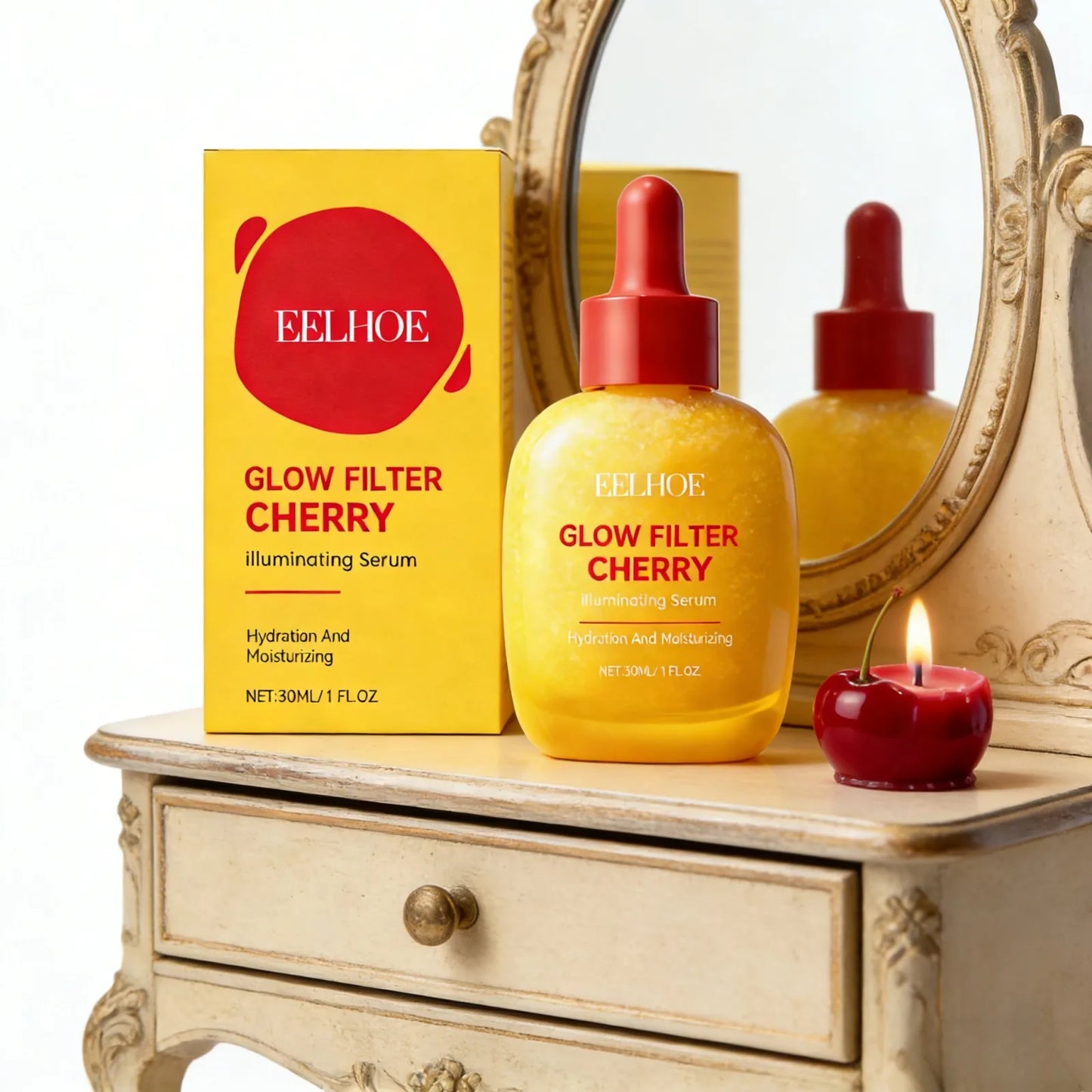 EELHOE Cherry Vitamin C Face Serum – Glow & Hydration 30ml
