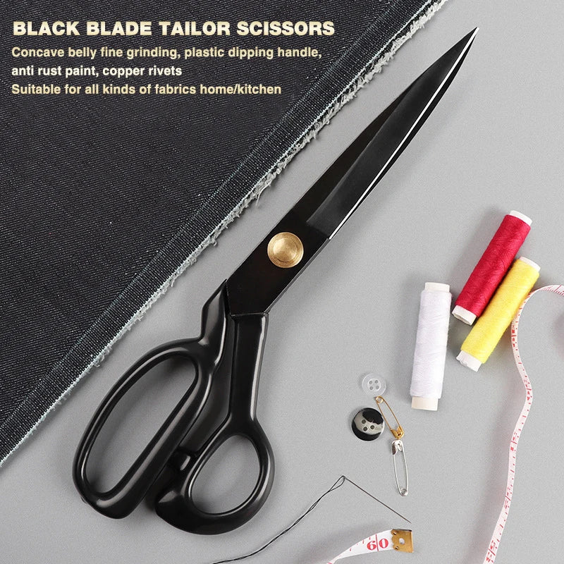 Professional Tailor Scissors – Sharp Stainless Steel Fabric Shears Peaceful Pleasures Health and Wellness