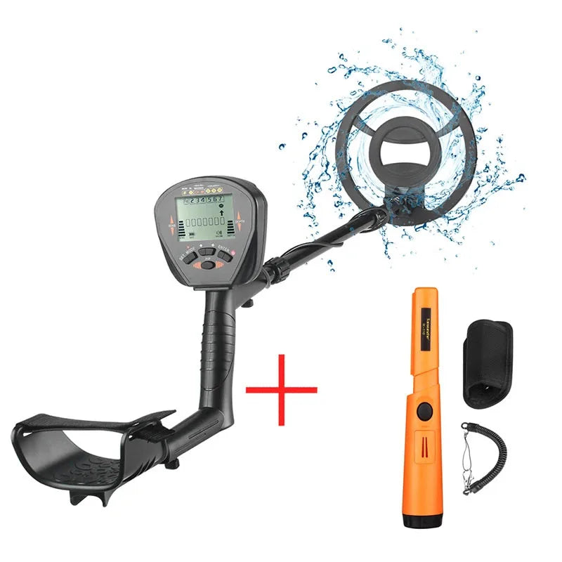 MD830 Metal Detector Underground Depth 2.5m Scanner Search High precision Gold Detector Treasure Hunter Detecting Pinpointer Peaceful Pleasures Health and Wellness With GP-point