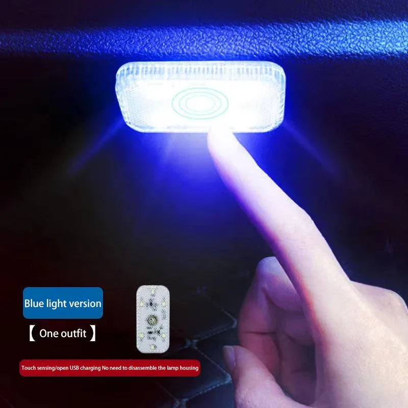 Wireless LED Touch Light – Magnetic Car Interior Reading Lamp