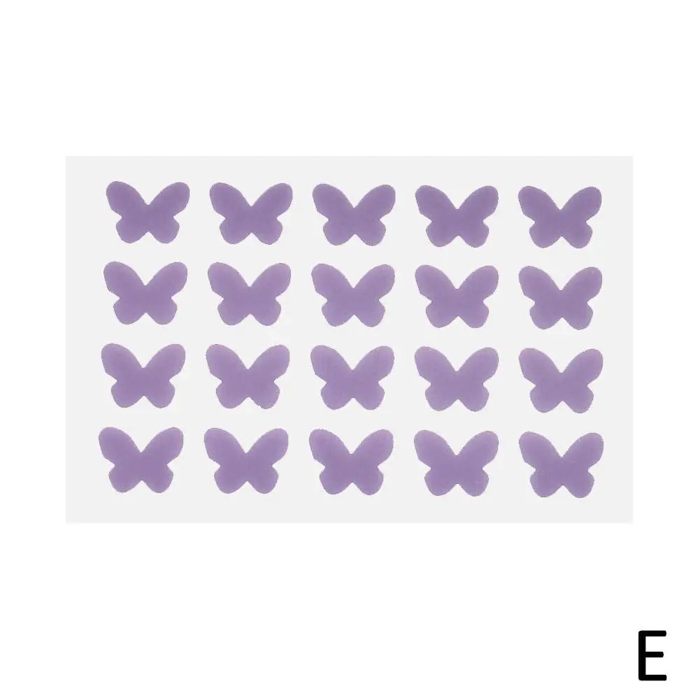 Butterfly Pimple Patches 20pc – Colorful Invisible Spot Cover