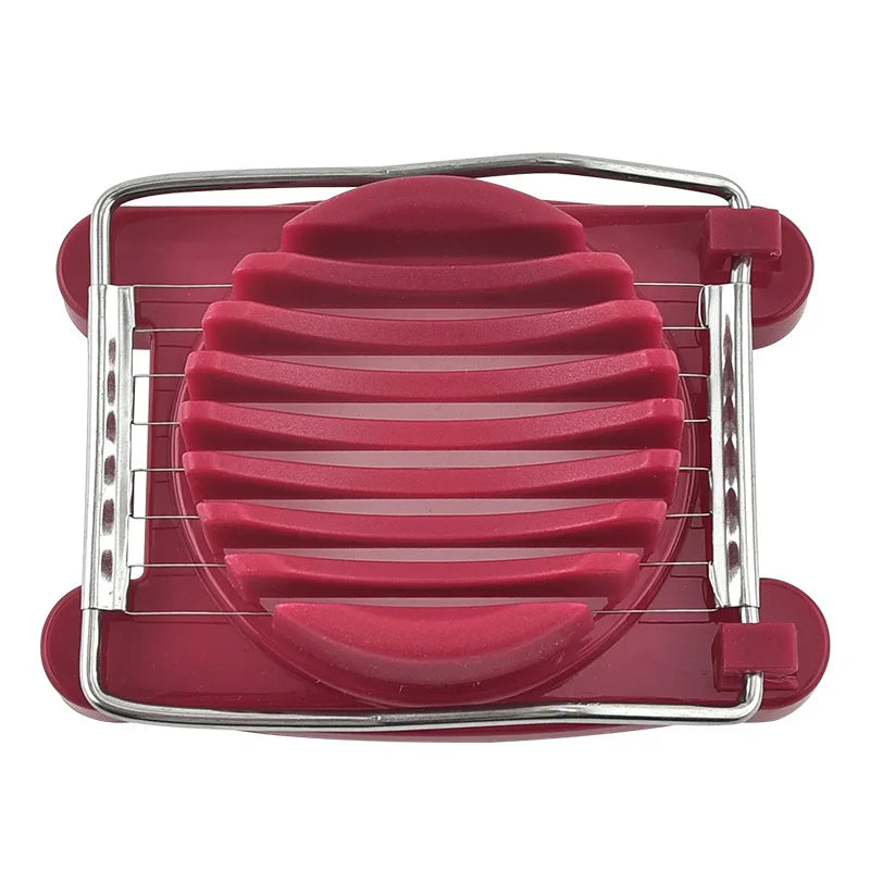 Stainless Steel Egg Slicer & Fruit Cutter Kitchen Gadget