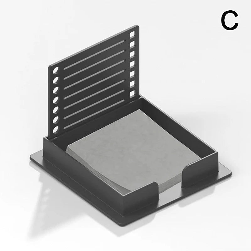Sticky Note Dispenser Organizer with Template | HELTC