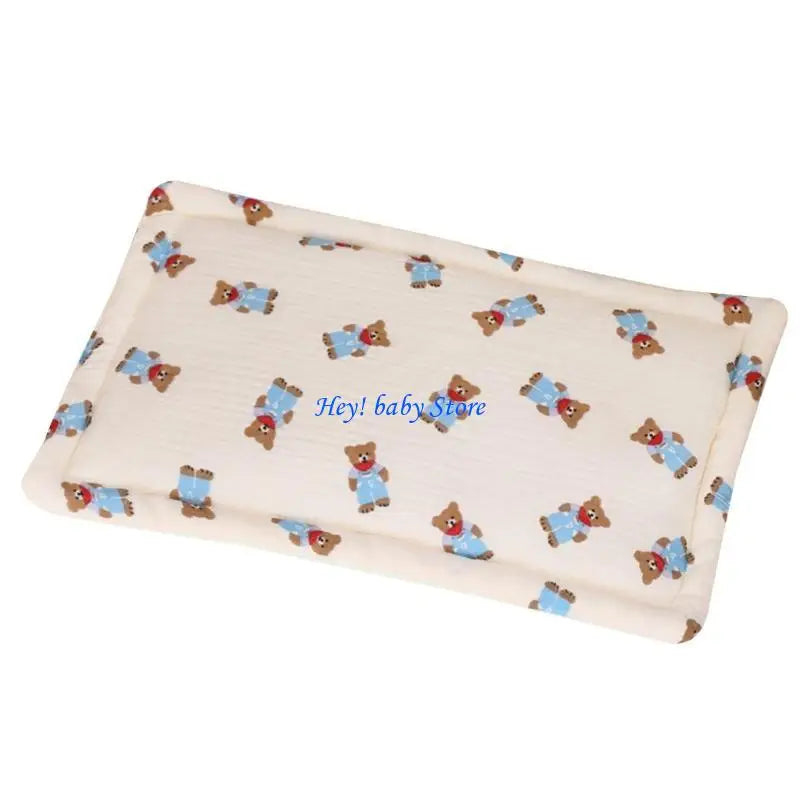 Newborn Baby Pillow – Soft Breathable 100% Cotton Head Support