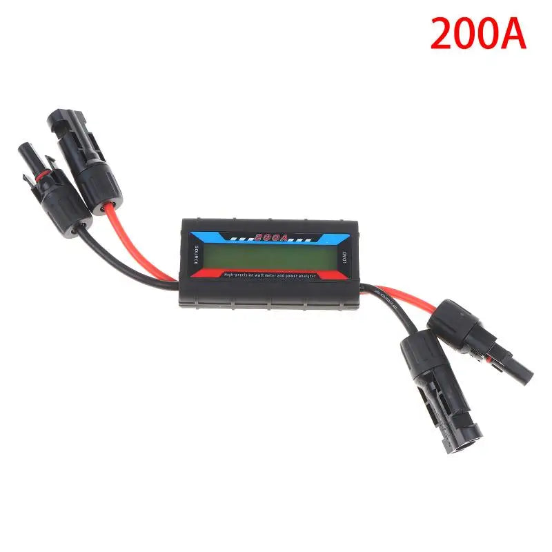 150A/200A Solar & RC Power Meter Analyzer | PV Connector