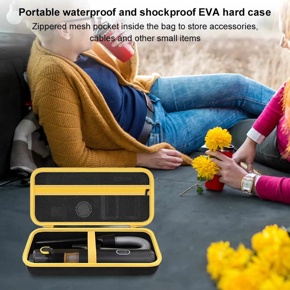 Hard Carrying Case for Fanttik Slim V8 / V10 Car Vacuum Peaceful Pleasures Health and Wellness