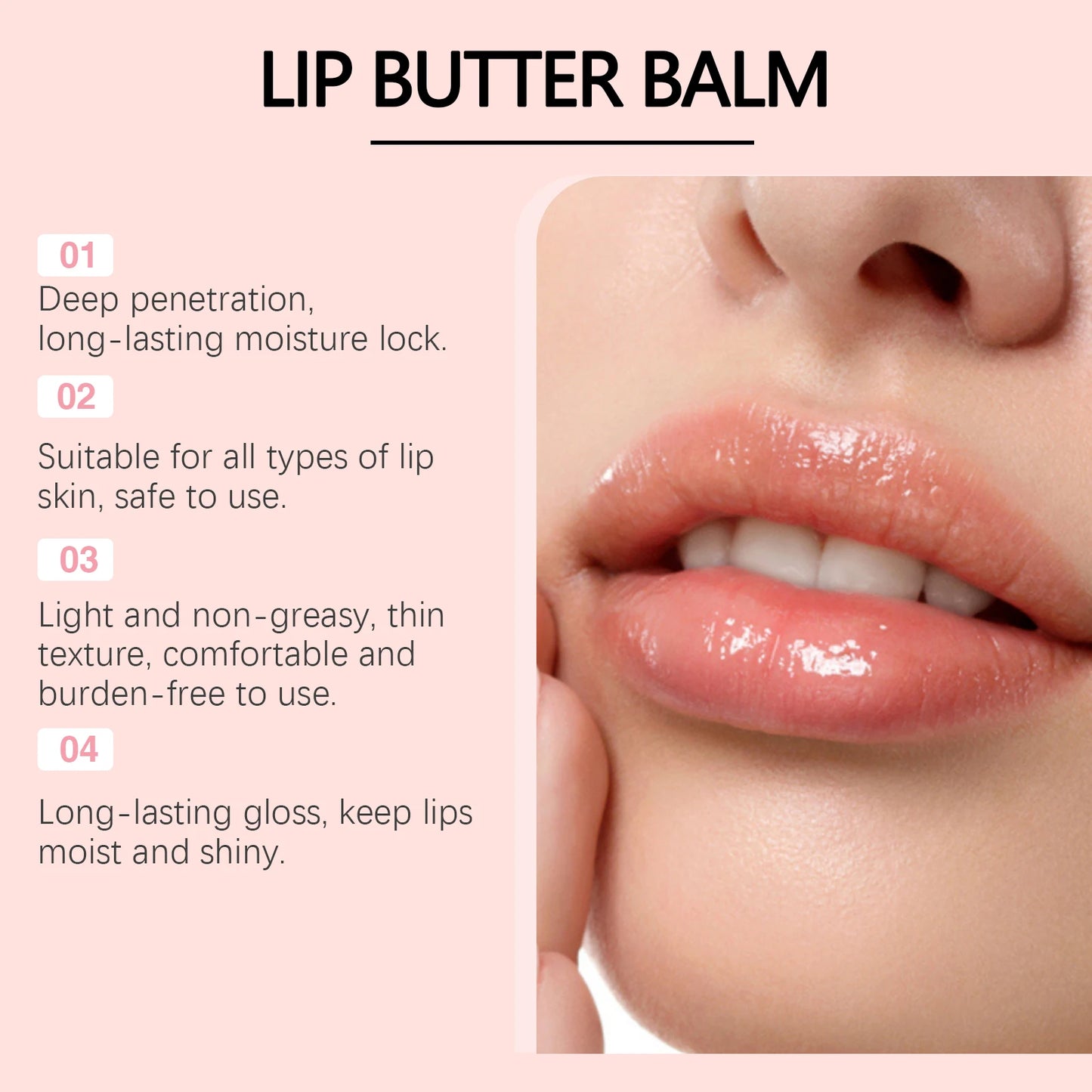 Ouhoe Colored Lip Balm – Tinted, Moisturizing & Non-Fading