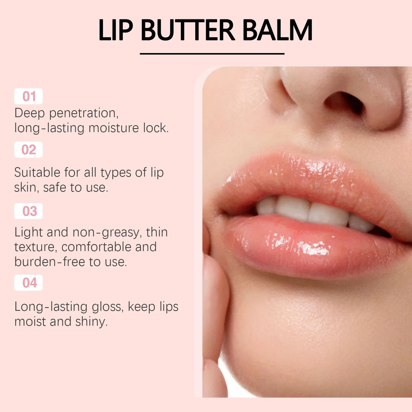 Ouhoe Colored Lip Balm – Tinted, Moisturizing & Non-Fading