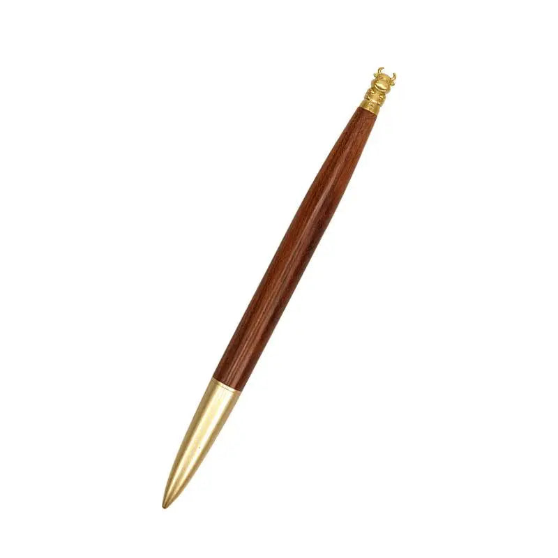 Zodiac Wooden Retractable Ballpoint Pen – Vintage Gift