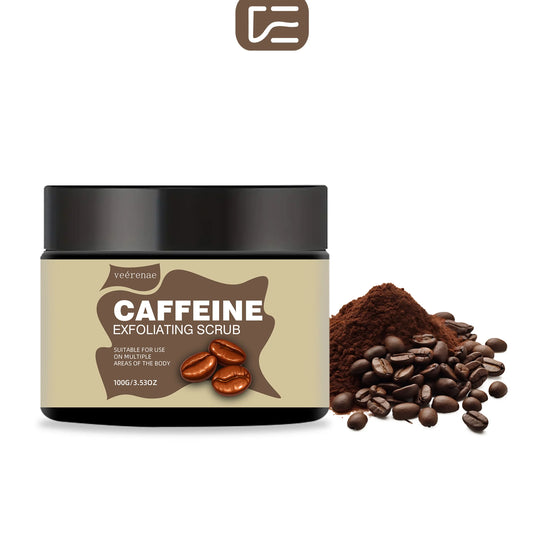 Veérenae Caffeine Exfoliating Face Scrub – All Skin Types Exfoliating Face Scrub Oasis Select