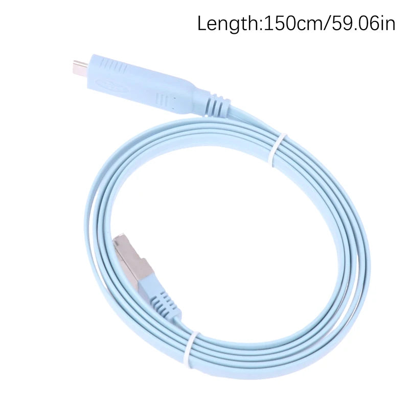 USB-C to RJ45 Serial Console Cable 1.5m RS232 Adapter