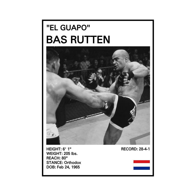 Black and White Boxing Legends Canvas Poster Boxing Inspirational Canvas Painting Print Wall Art for Gym Bedroom Home Decor Peaceful Pleasures Health and Wellness
