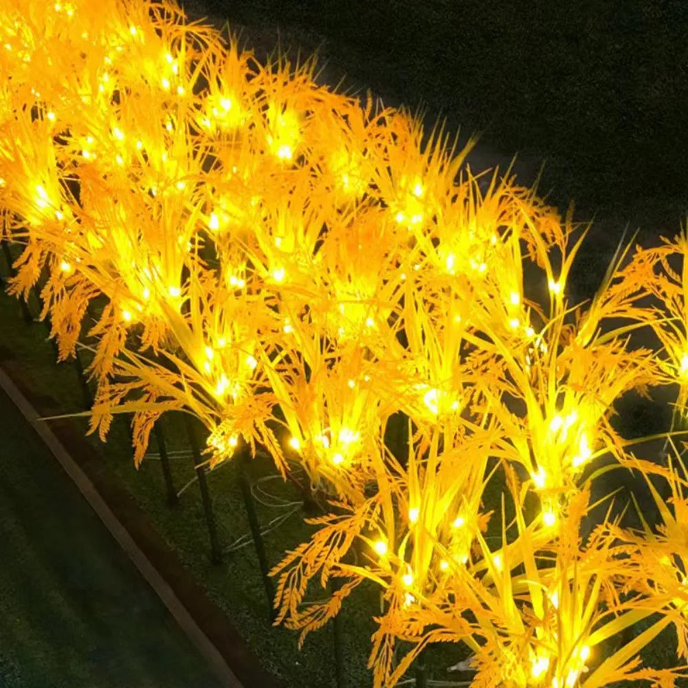 Wheat Ear Artificial Flowers – Outdoor Garden & Lawn Decor
