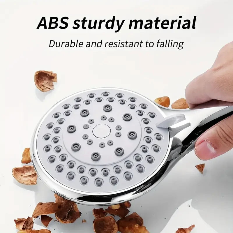 High-Pressure Handheld Shower Head Set with Hose & Bracket