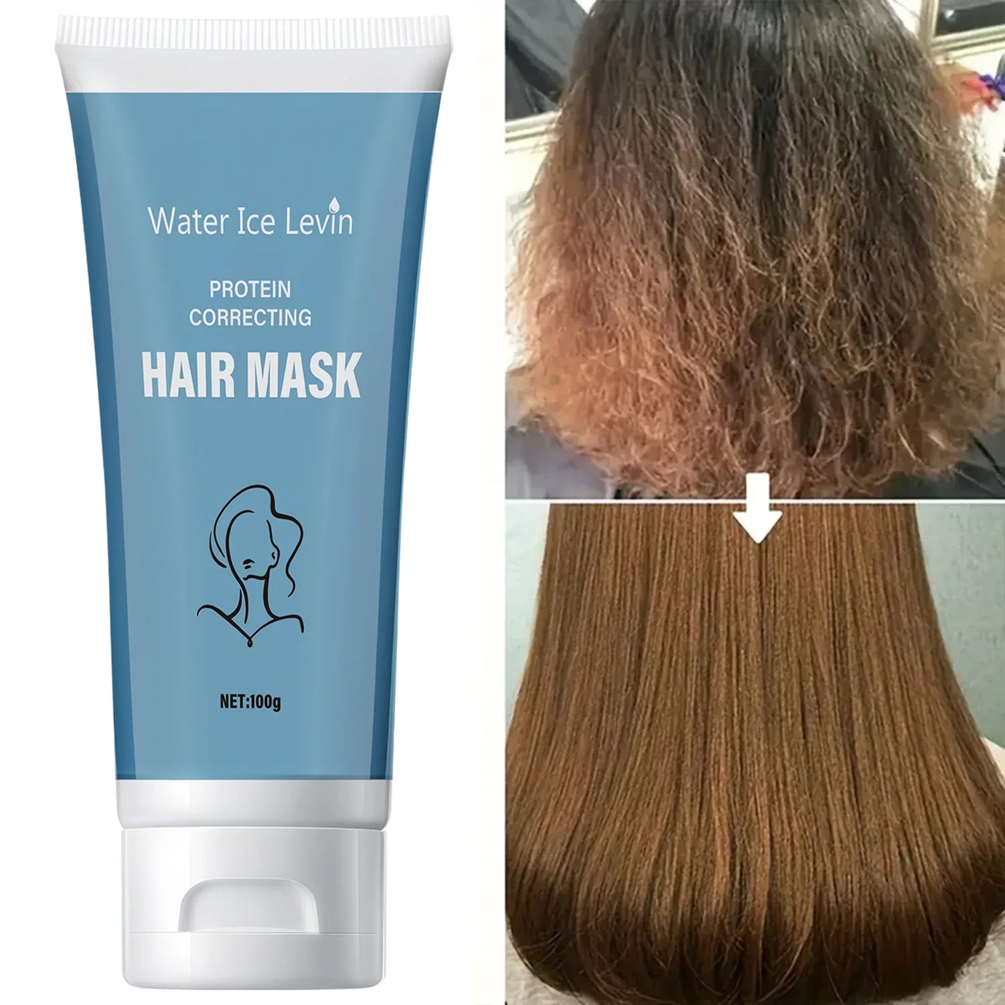 Keratin Hair Mask – Deep Moisture & Frizz Control, All Hair Types