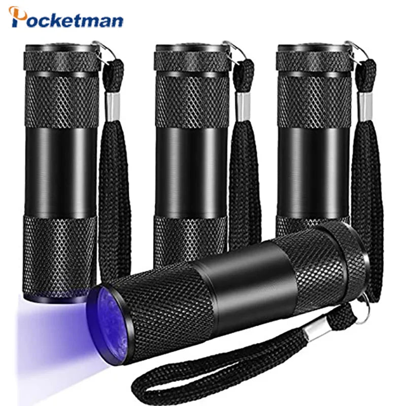 POCKETMAN 395nm UV Black Light Flashlight | Pet Stain Detector