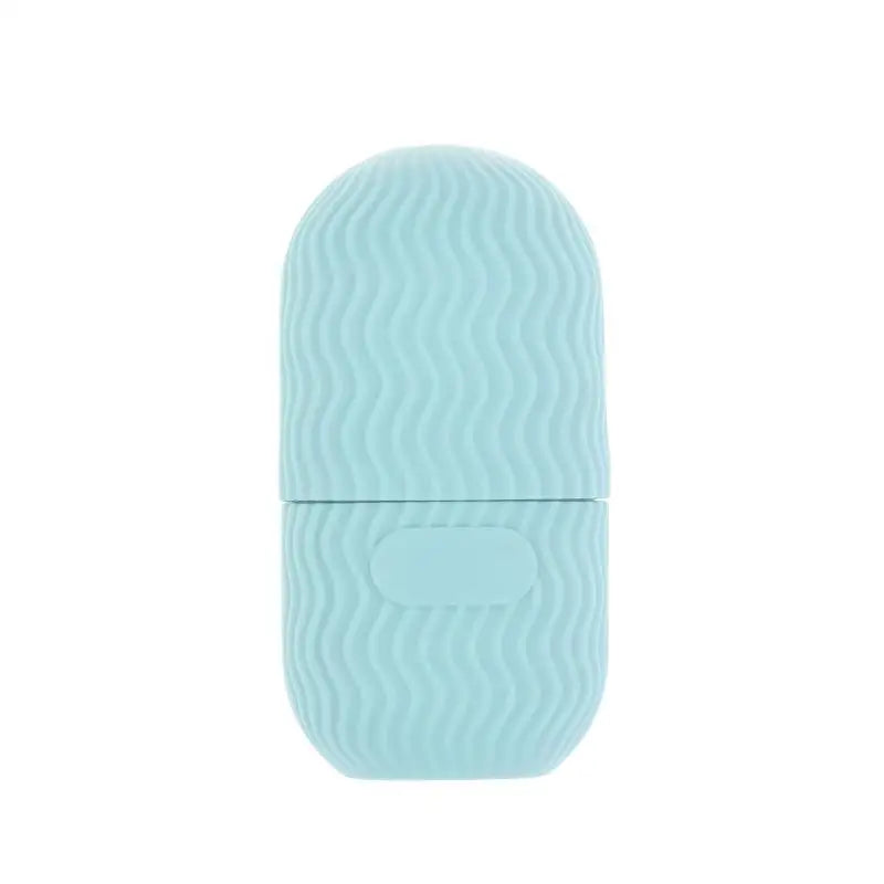 Silicone Mold Ice Roller Massager Mold For Facial Ice Pack Skincare Tools Eliminating Eye Bags Reusable And Soothing Peaceful Pleasures Health and Wellness Light blue