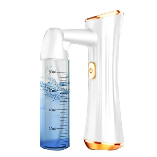 Handheld Facial Steamer – Portable Nano Mist Sprayer | Deep Hydration Facial Steamer Peaceful Pleasures Health and Wellness WHITE China Mainland
