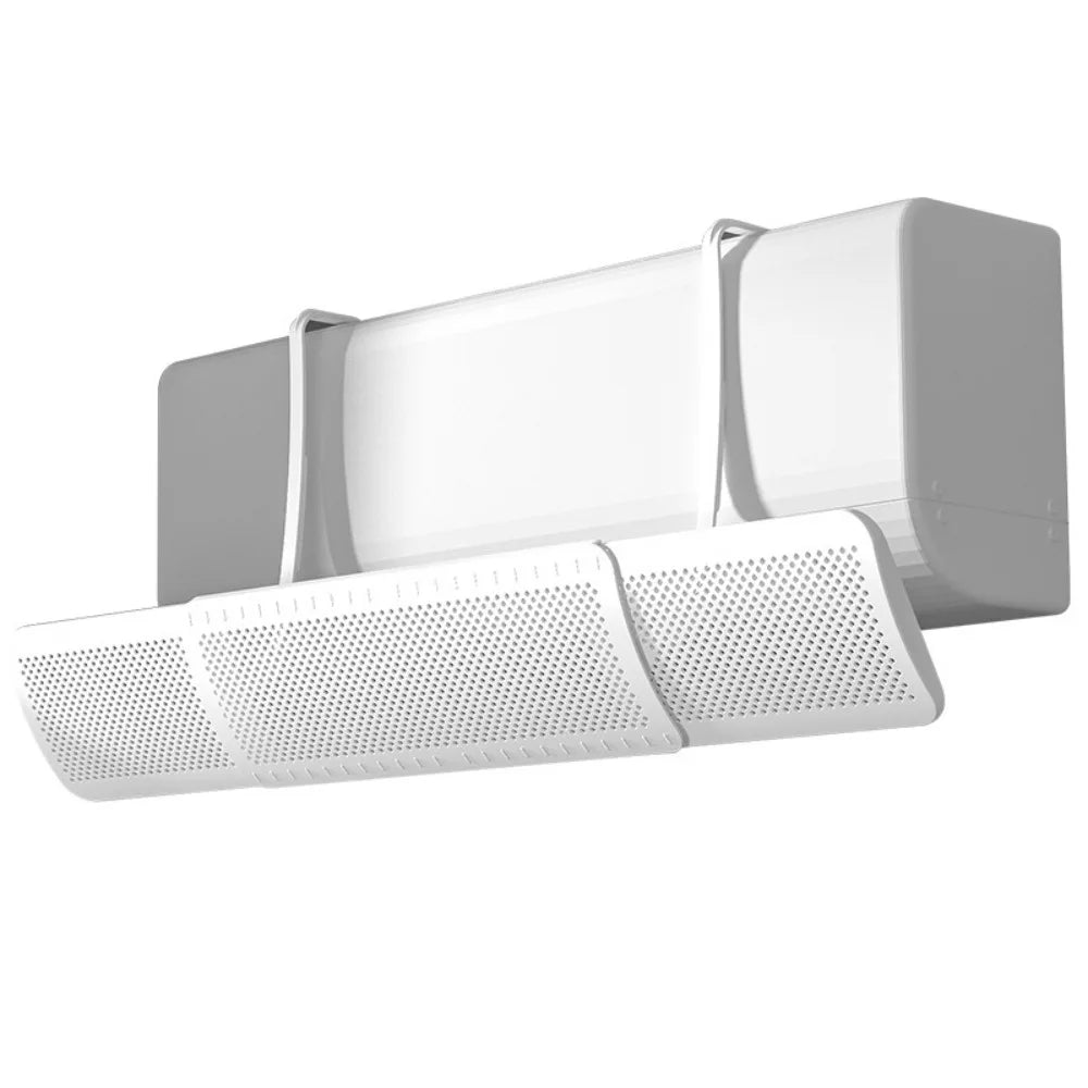 Air Conditioning Windshield Anti-Direct Blowing Universal Windproof Wall-Mounted Air Outlet Baffle Confinement Cold Air Guide Peaceful Pleasures Health and Wellness