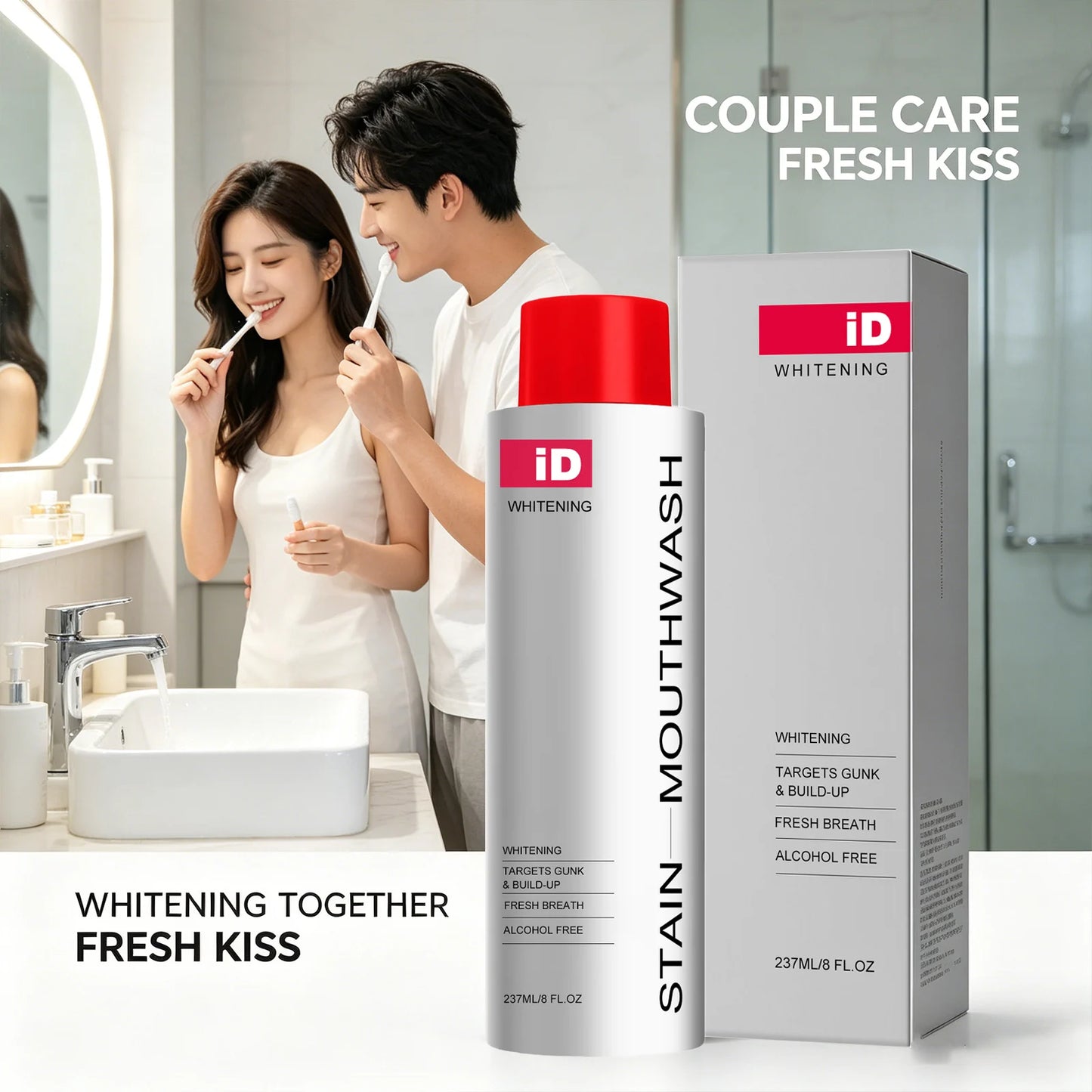 Whitening &cleaning Mouthwash Remove Food Residue Reduce Dental Plaque Eliminate Odors Freshing Breath Daily Teeth Care Solution Peaceful Pleasures Health and Wellness