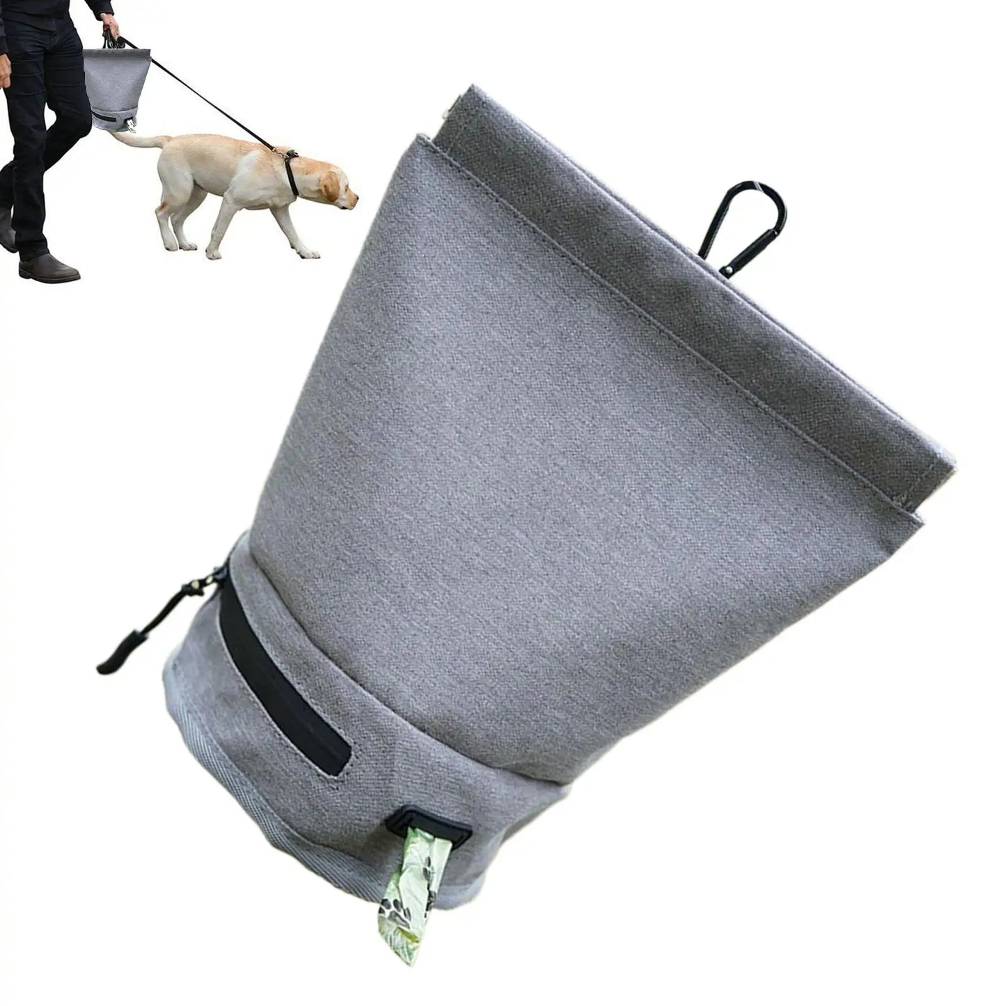 Waterproof Dog Poop Bag Dispenser & Holder – All Sizes Dog Waste Bag Holder Peaceful Pleasures Health and Wellness