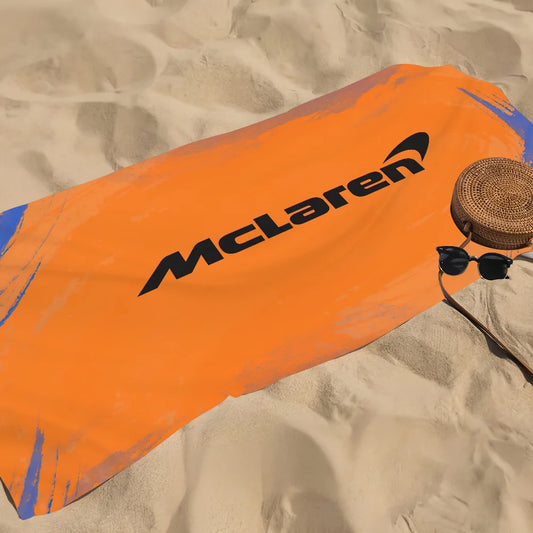 McLaren Racing Logo Quick-Dry Sports Beach Towel | Multi-Size Quick-Dry Sports Towel Peaceful Pleasures Health and Wellness